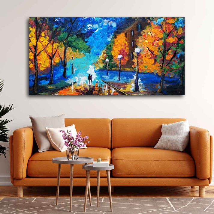 acrylic canvas hand painting 2ft 3 ft