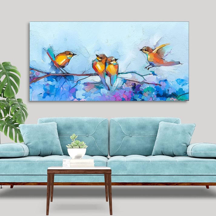 acrylic canvas hand painting 2 ft 3 ft
